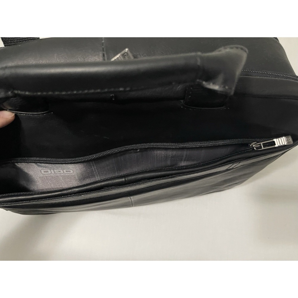NWT OGIO Dividend Messenger 417017 Black‎ Columbian Leather Professional - Picture 10 of 10